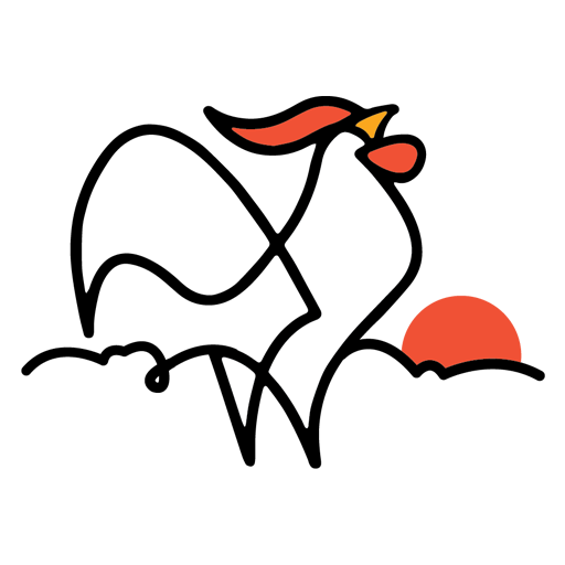 cropped frothy rooster favicon png